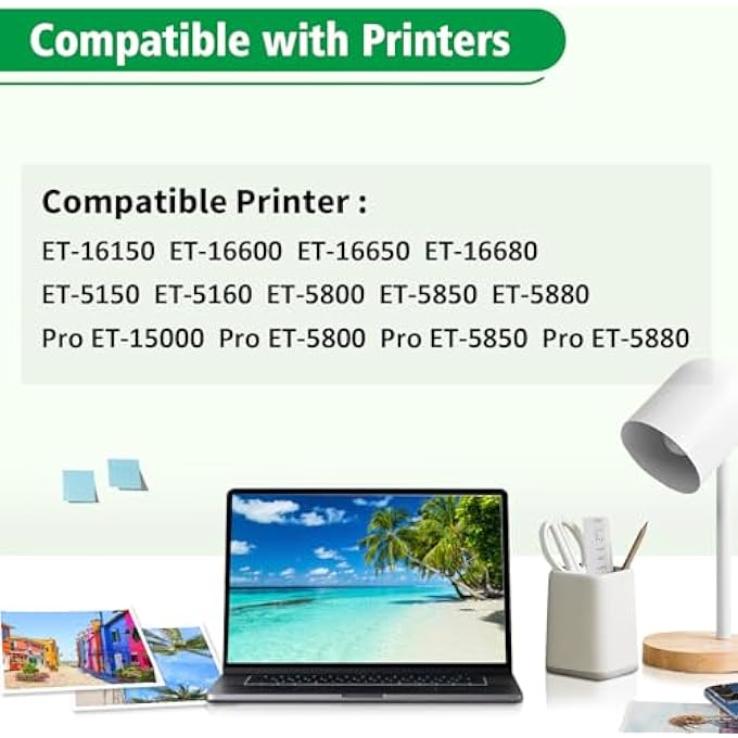 113 INK COMPATIBLE WITH EPSON 113 INK REFILL BOTTLES FOR ET-5800 ET-16680 ET-16150 ET-16600 ET-16650 ET-15000 ET-5100 ET-5150 ET-5160 ET-5170 ET-5800 PRO ET-5800 (BLACK X 3) - Image 3