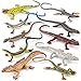 THINKBAY 10PCS 6 Realistic Lizard Figurine Plastic Fake Reptile Lizard Toys for Kids in Party Favors Idea Colorful Gift with Reptile Animal Figures Toys for Kids Ages 35 57 48 Boys Girls - Image 2