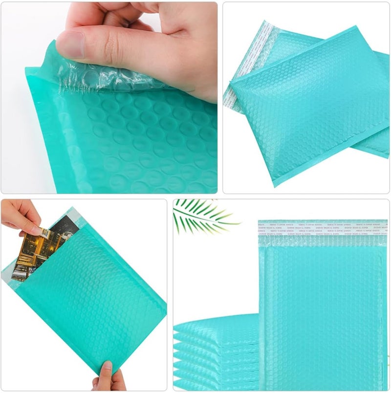 Blue Bubble Padded Envelopes 23x28+4cm 25pcs Waterproof Bubble Mailers Protective Packaging Bags for Clothing Shipping - Image 3