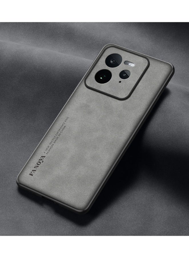 عام غطاء واقي لريلمي GT 8 برو 5G، غلاف خلفي من الجلد البولي كربونات. - Image 2