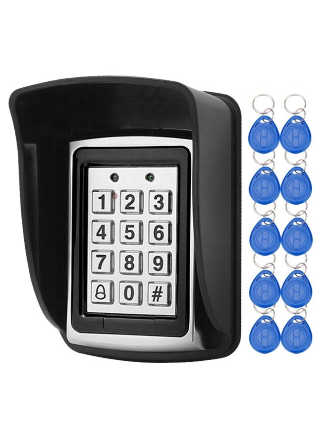 LIBO Smart Home وحدة تحكم RFID قريبة مقاومة للماء من LIBO للمنزل الذكي تشمل 10 قطع من مفاتيح التحكم مع غطاء مقاوم للمطر - Image 1