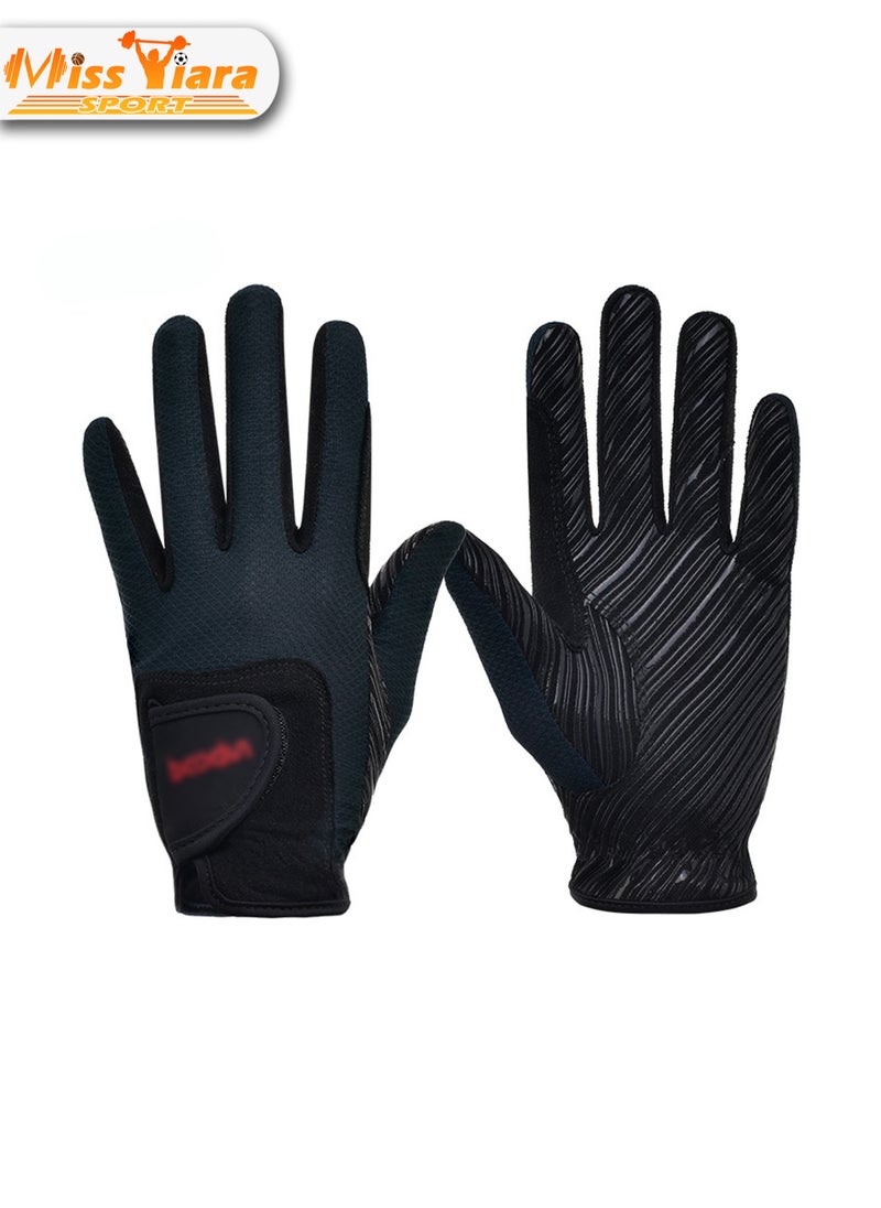 MissTiara Professional Anti-Skid And Wear-Resistant Riding Equestrian Gloves  - Image 1