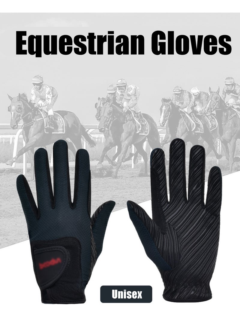 MissTiara Professional Anti-Skid And Wear-Resistant Riding Equestrian Gloves  - Image 2