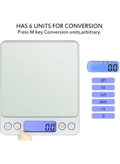 5DM Digital Precision Kitchen Scale Precision Weighing 2000 Gr./0.1 Gr. Sensibility  - Image 1