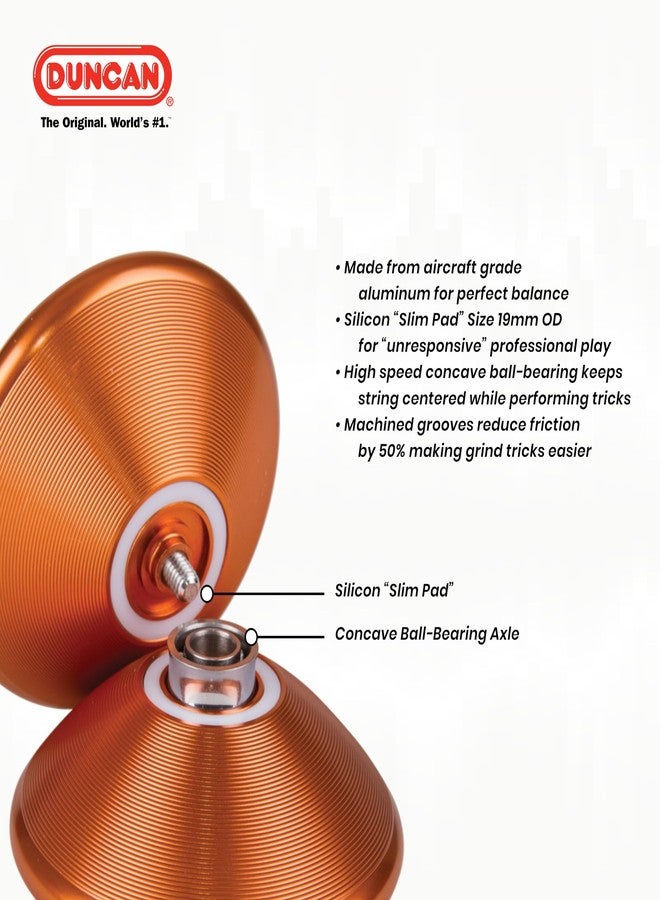 Duncan Toys Echo 2 Yo-Yo [Blue], Unresponsive Pro Level Yo-Yo, Concave Bearing - Image 3
