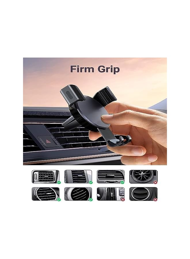 Green Tiger Car Phone Holder, Car Holder for Air Vent Phone Holder Gravity Car Mobile Holder Compatible with iPhone 13/13 Mini/13Pro/13Pro Max 12 11, Galaxy S21 S20 Huawei Mate 30 Google Pixel 2 (Black) - Image 5