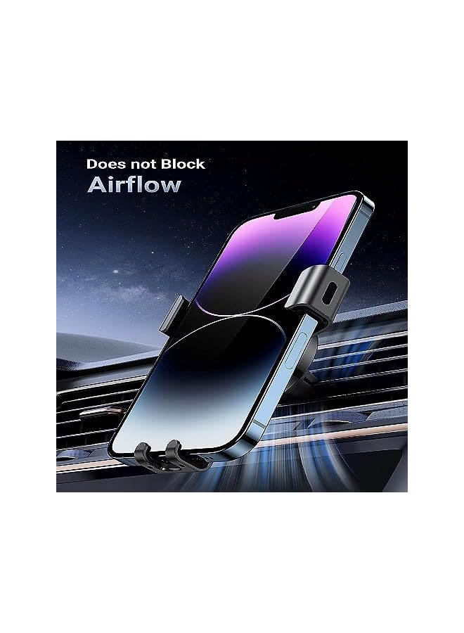 Green Tiger Car Phone Holder, Car Holder for Air Vent Phone Holder Gravity Car Mobile Holder Compatible with iPhone 13/13 Mini/13Pro/13Pro Max 12 11, Galaxy S21 S20 Huawei Mate 30 Google Pixel 2 (Black) - Image 3