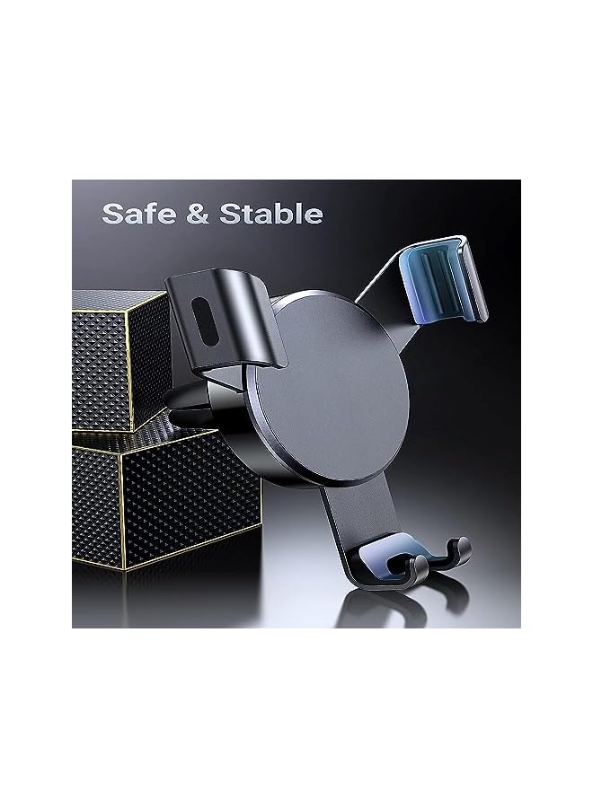 Green Tiger Car Phone Holder, Car Holder for Air Vent Phone Holder Gravity Car Mobile Holder Compatible with iPhone 13/13 Mini/13Pro/13Pro Max 12 11, Galaxy S21 S20 Huawei Mate 30 Google Pixel 2 (Black) - Image 4