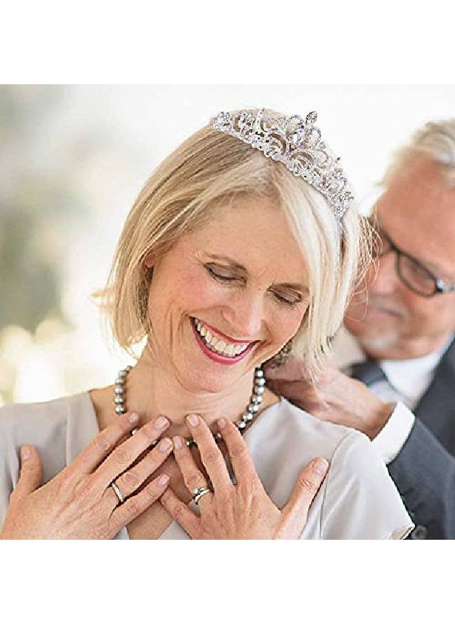 Kicosy - Tiaras Crown Crystal Ab Rhinestones Tiaras And Crowns For Women Princess Tiara For Women The Crown For Girls Birthday Crowns For Women Birthday Tiara Princess Crowns And Tiaras For Girls - Image 1