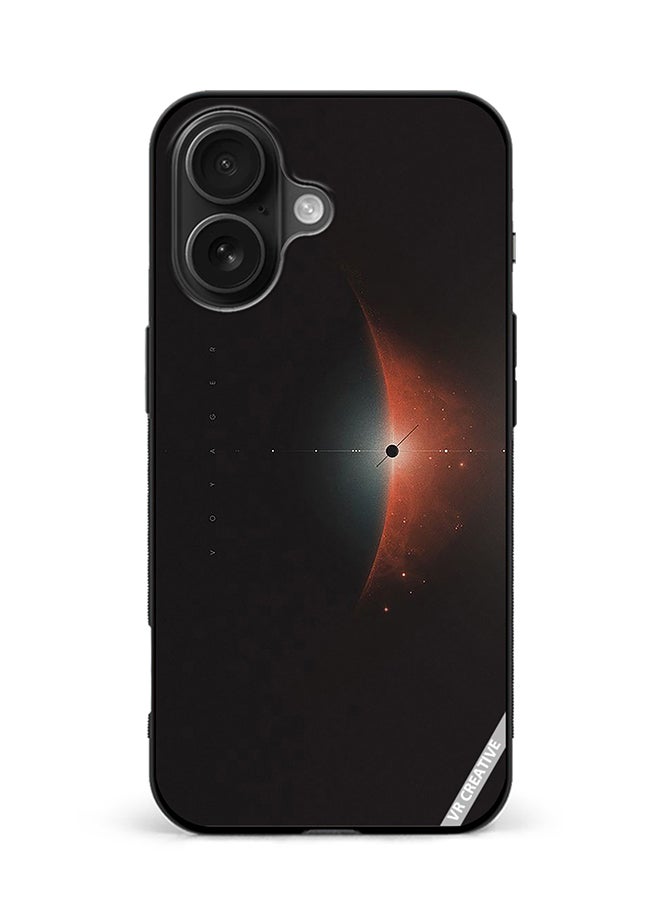 VR CREATIVE Protective Case Cover For Apple iPhone 16 Plus Galaxy Design Multicolour