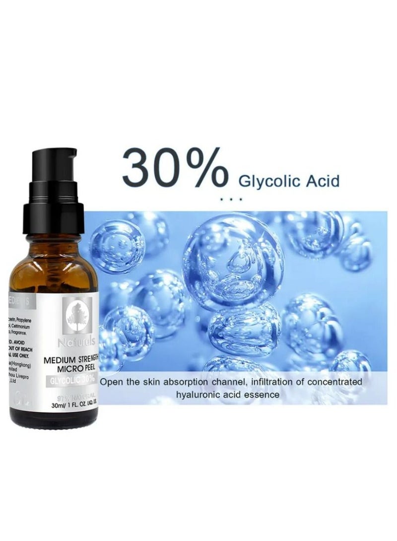 NATURALS Dragon's Blood Facial Serum 30ml+Glycolic Acid Facial Essence 30 ML - Image 5