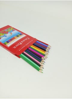 MtjrNet Pack Of 18-Pieces Color Pencils Set Multicolor  - Image 2