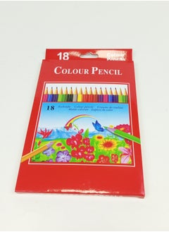 MtjrNet Pack Of 18-Pieces Color Pencils Set Multicolor  - Image 4