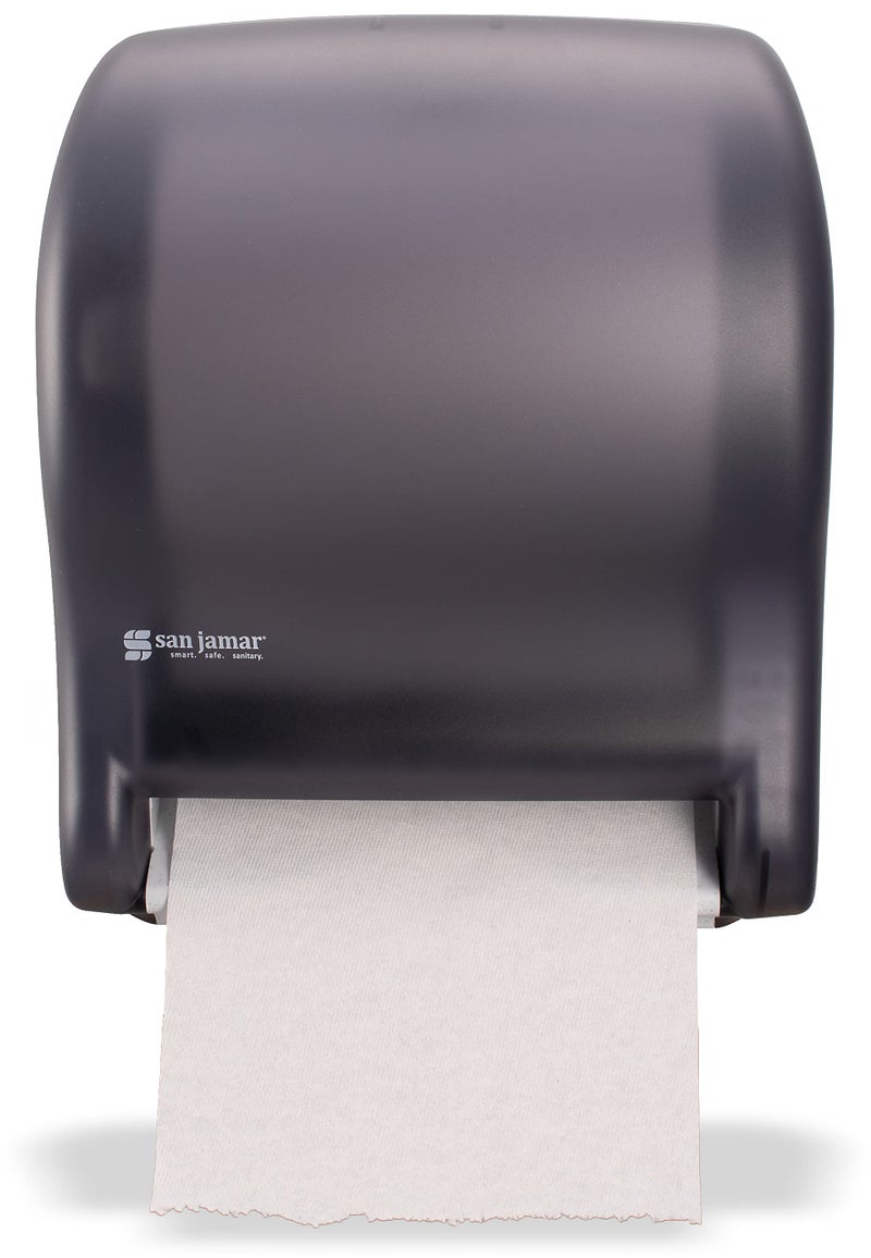 San Jamar Classic TearNDry Essence Plastic Paper Towel Dispenser Towel Dispenser for Bathroom 975 X 1475 X 1225 Inches Black Pearl