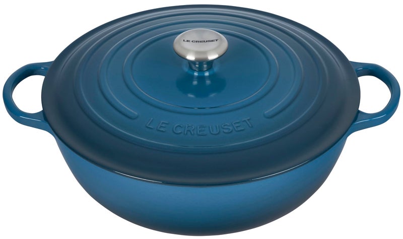 Le Creuset Le Creuset Enameled Cast Iron Signature Chefs Oven 75 qt Deep Teal