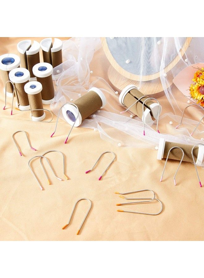 WILLBOND 40 Pieces Assorted Hot Roller Clips Large Medium And Small Hot Rollers Fits Most Rollers And Curlers 3 Sizes - Image 4