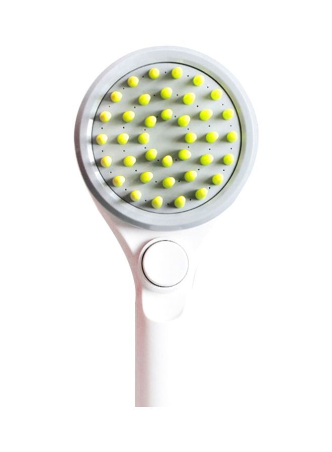 NIBEMINENT Handheld Combing Shower Grey/White/Green 28x9cm - Image 1
