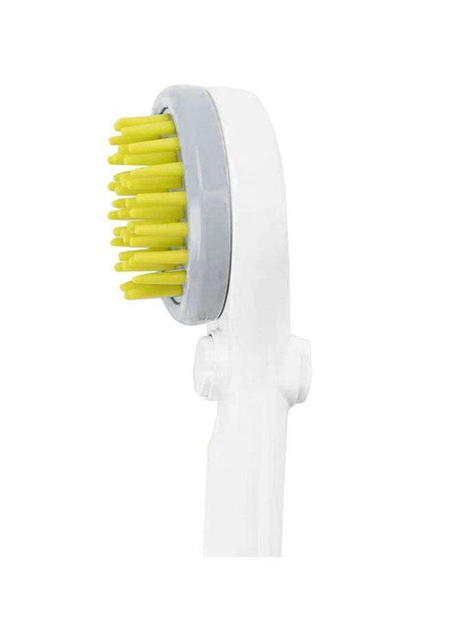NIBEMINENT Handheld Combing Shower Grey/White/Green 28x9cm - Image 2