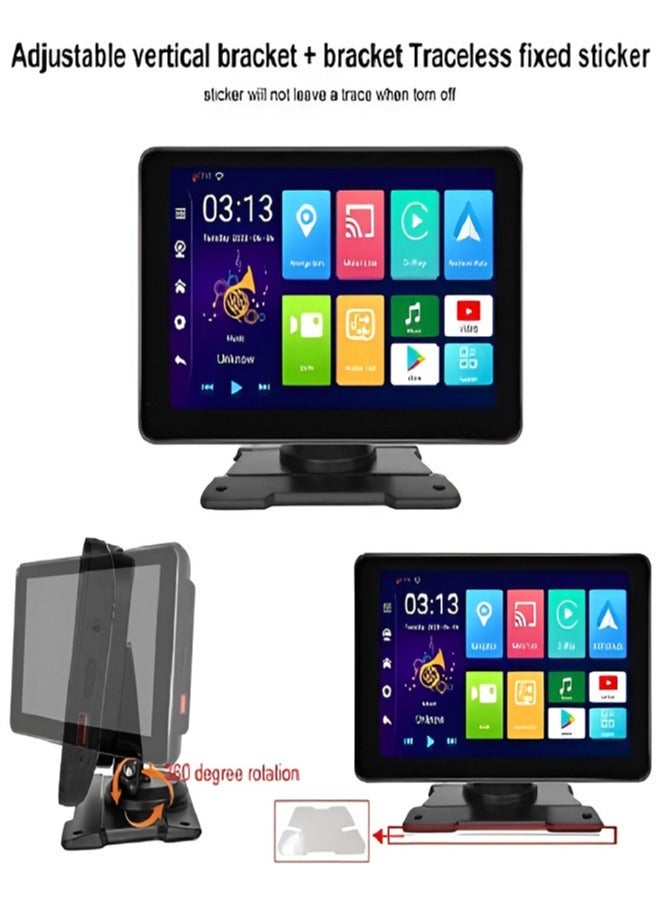 Generic 7-inch car screen with full Android system and application store - supports Apple CarPlay and Android Auto - 4GB RAM - 64GB ROM, portable and easy to install  - Image 3