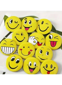 Emoji Stamps for Kids - 10 Pack Self-Inking Smiley Face Stampers for Birthday Party Supplies, Goodie Bags, Classroom Rewards, Teacher Supplies, Includes 3 Emoji Badges - pzsku/ZA82FFFB09610D6B78596Z/45/_/1738519321/d9bc794d-45ae-4929-b129-bae2fb1d8123