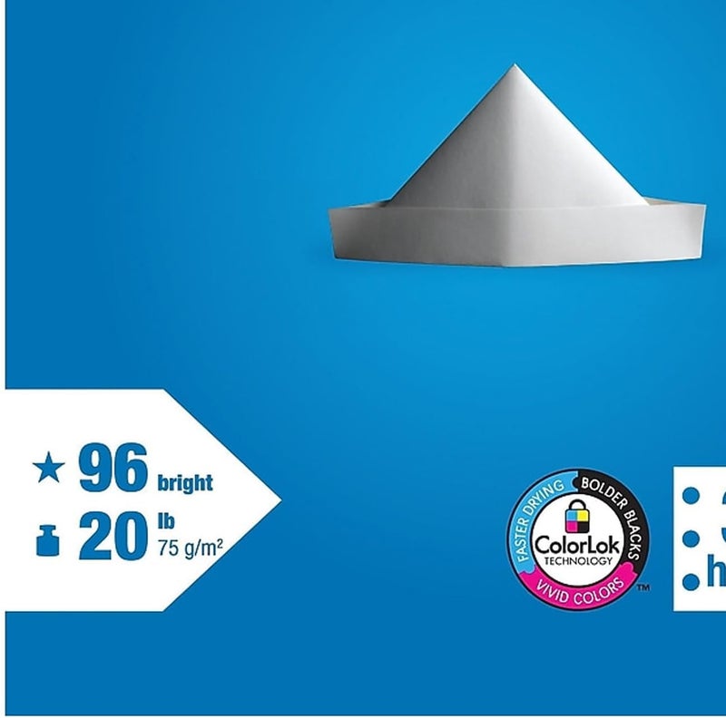 Staples Multipurpose Paper, 8 1/2 x 11, 3-Hole Punched, Ream - Image 4