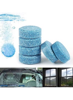 ONELUX 100 Pcs Car Windshield Washer Tablets Windshield Wiper Fluid Concentrated Clean Tablets 1 Piece Makes 1 Gallons Remove Glass Stains with De Icer or Methanol Glass Wash Cleaning Tablets  - Image 3