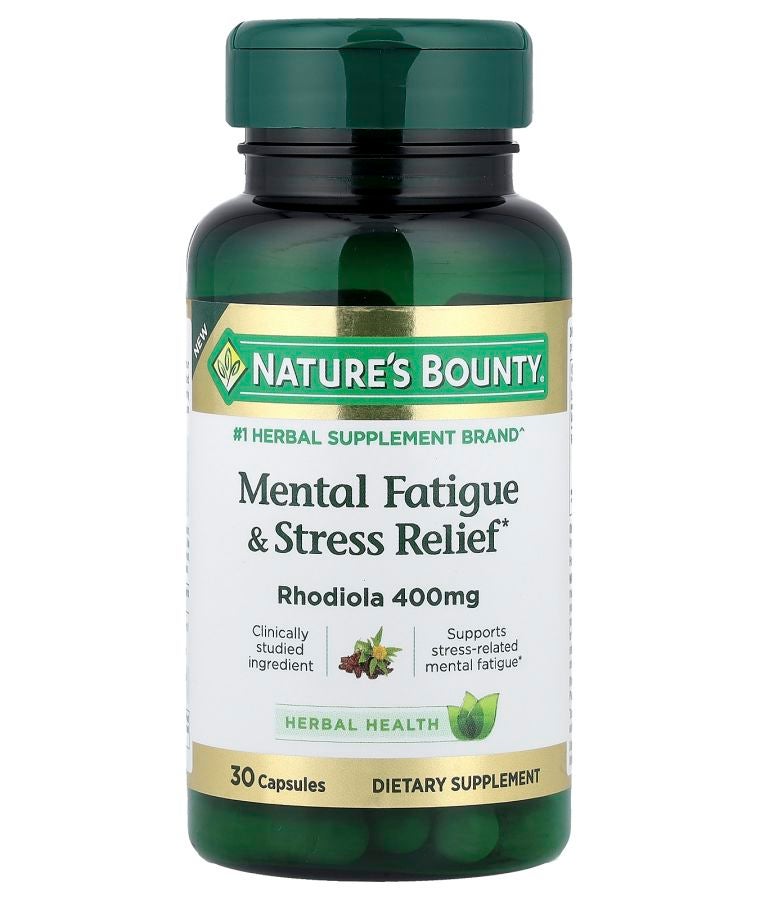 Mental Fatigue & Stress Relief 400 mg 30 Capsules