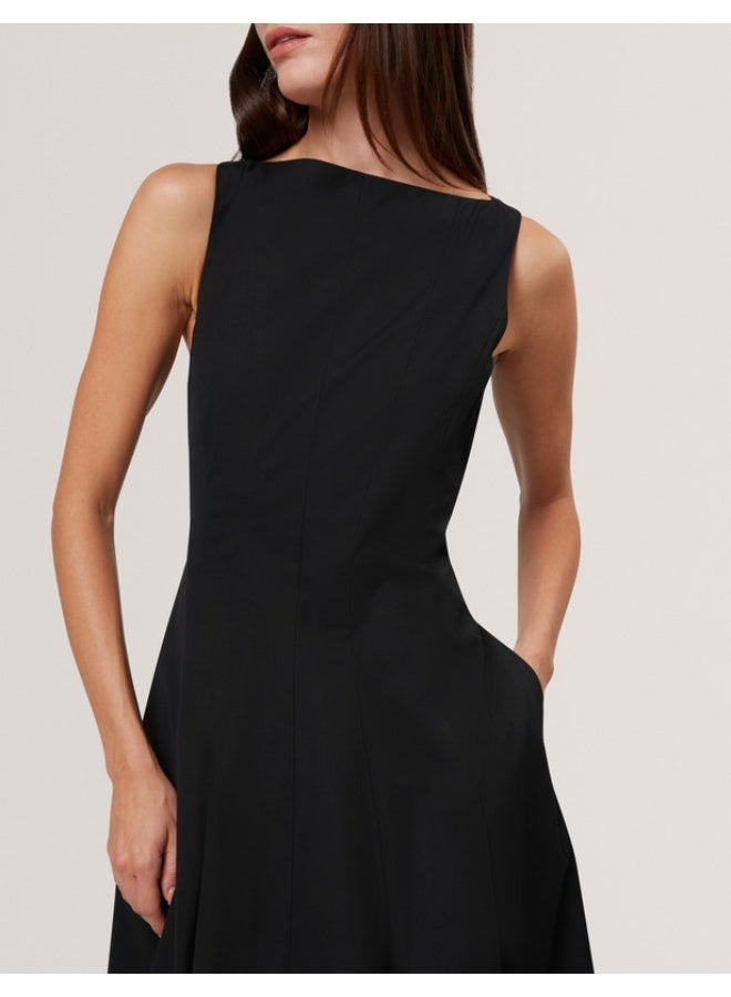 Ted Baker Seam Detail Bubble Hem Midi Dress - Image 4