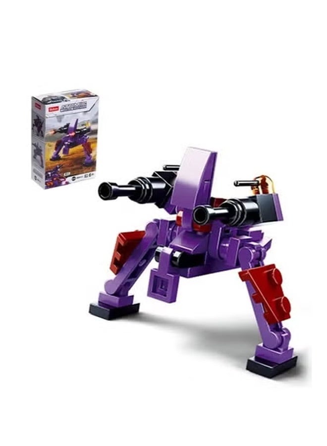 Sluban Atomic Storm Series  Black Monster Blocks 41 PCS - Image 2