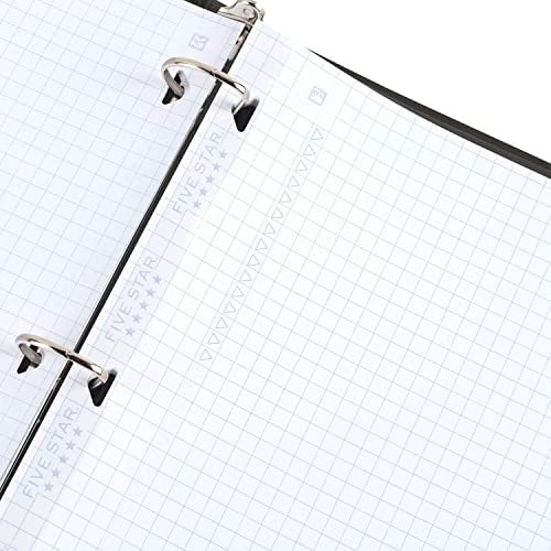 Five Star Loose Leaf Paper + Study App, 6 Pack, Notebook Paper, Graph Ruled Paper, 8-1/2" x 11", 80 Sheets per Pack, Reinforced Filler Paper, Fights Ink Bleed (170028) - Image 5