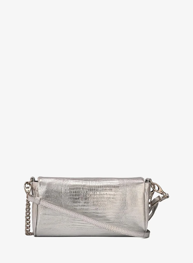 Carmen Steffens  Silver Baguette Bag for Women | Best Price UAE