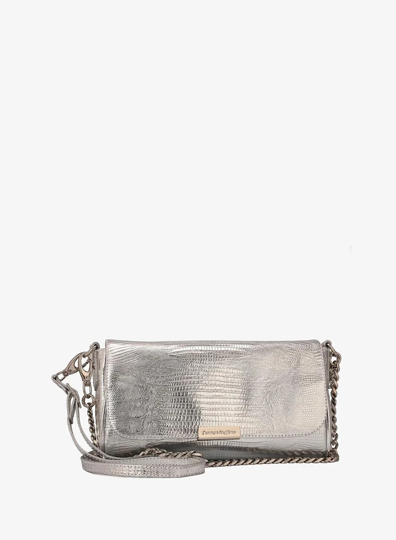 Carmen Steffens  Silver Baguette Bag for Women | Best Price UAE