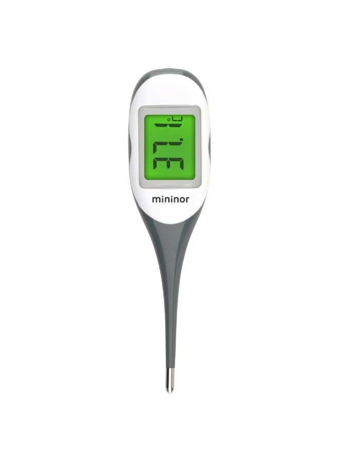 Mininor Digital Thermometer  White/Grey - Image 1