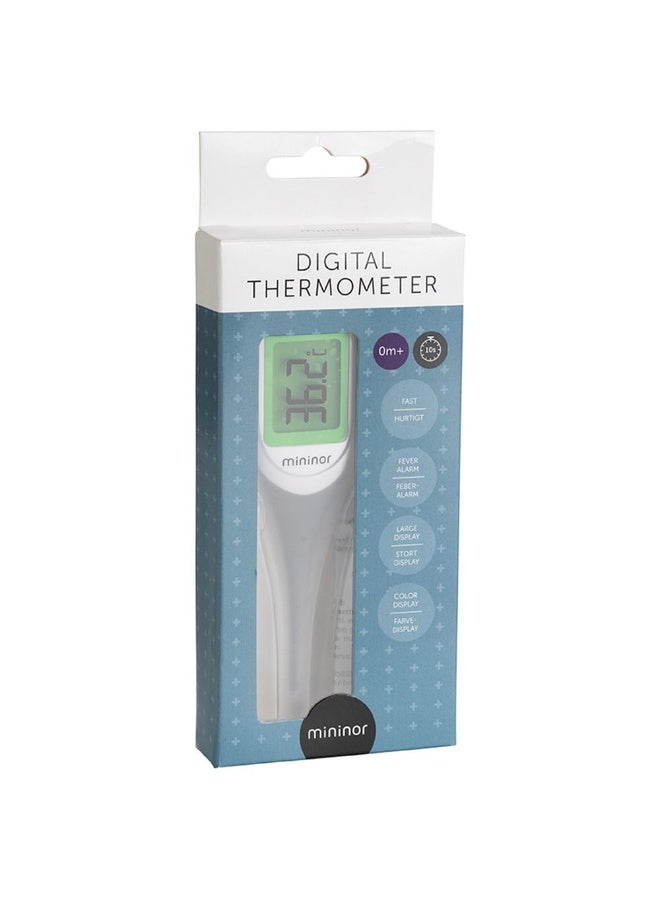 Mininor Digital Thermometer  White/Grey - Image 2