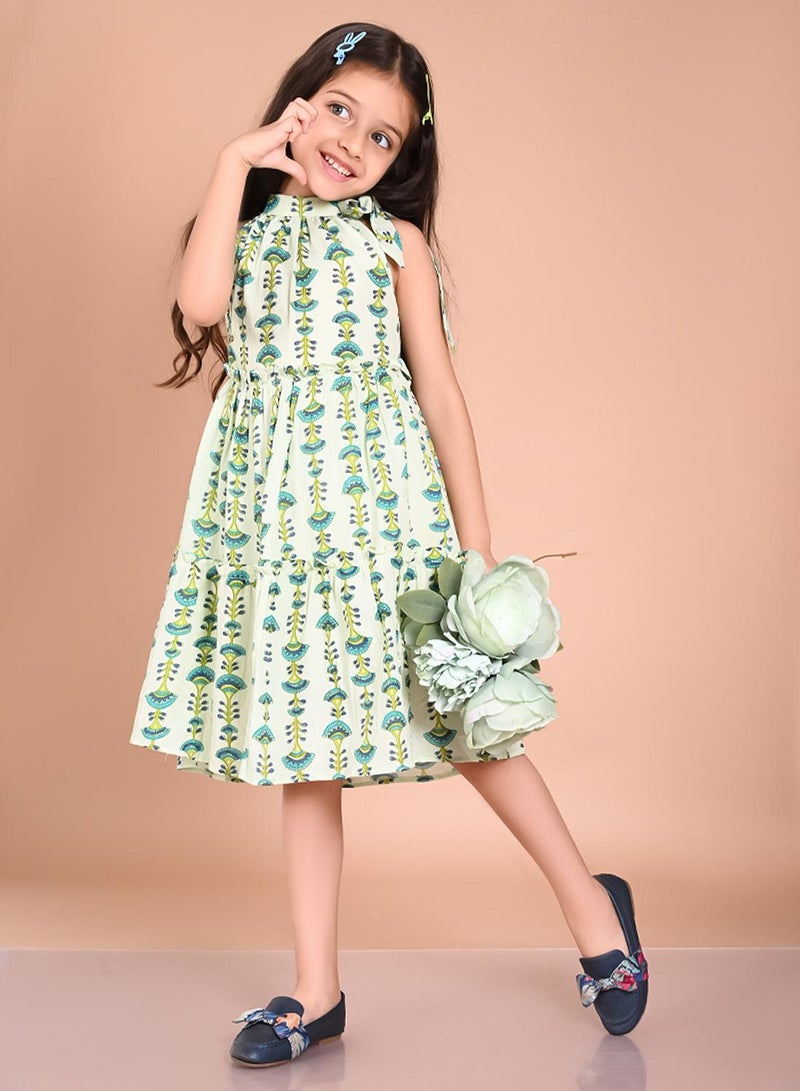 LILPICKS Floral Print Dress - Image 1