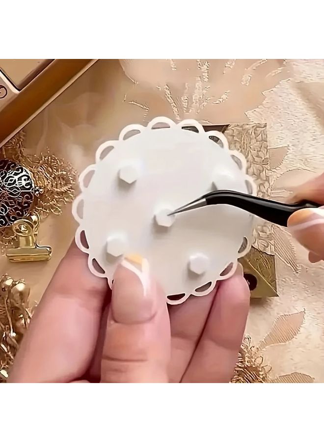 1200pcs White Hexagon Foam Double Sided Adhesive Dots For Crafts Decorations - Image 5