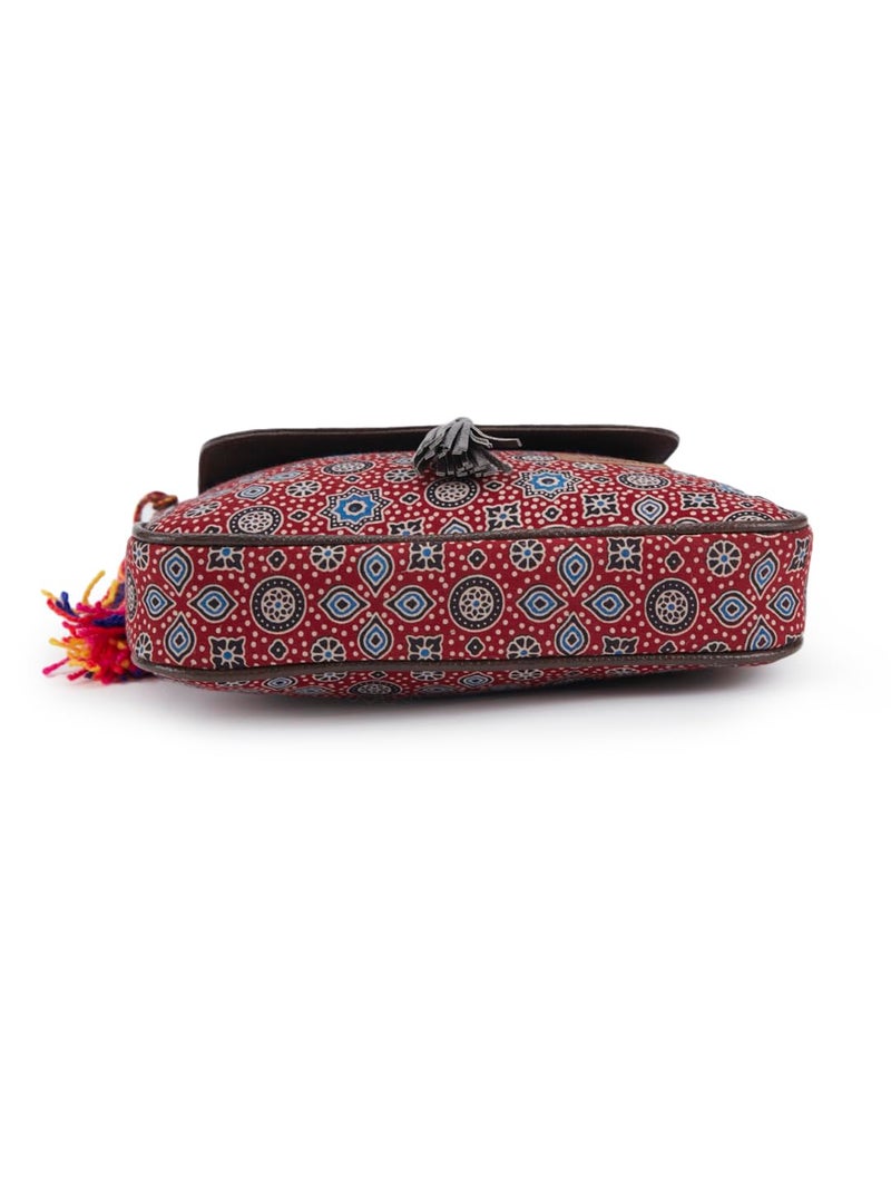 NEPRI Printed Sling Bag | Crossbody Bags for Women Girls | Women's Handbags | Stylish | Vegan Leather Bag | Travel & Office Use | Purse and Wallet - Image 5