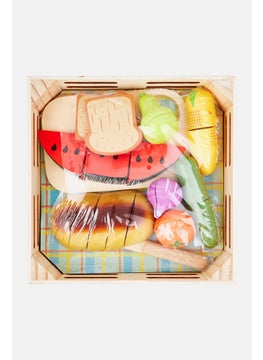 24 Pieces Cutting Food Set, Green