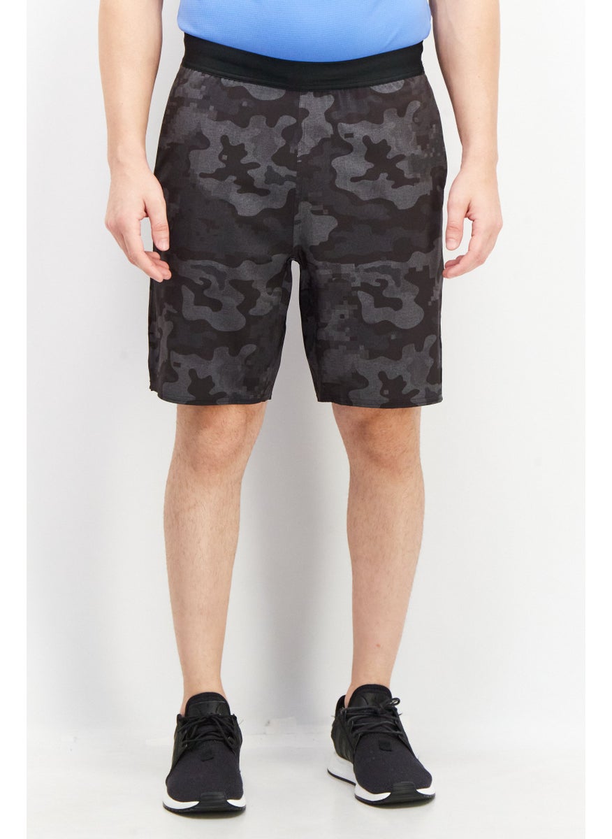 Reebok Men Sportwear Fit Training Short, Black Combo  - Image 1