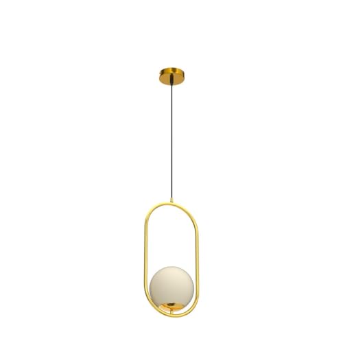 Desidiya Golden Yellow Hanging Ceiling Pendant Light, for Bedroom, Living Room, Over The Dining Table, Hotels, Malls (Capsule Hanging, Bulb Not Included) ac - Image 4