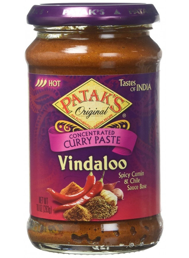 Pataks Paste Curry Vindaloo, 10 Oz