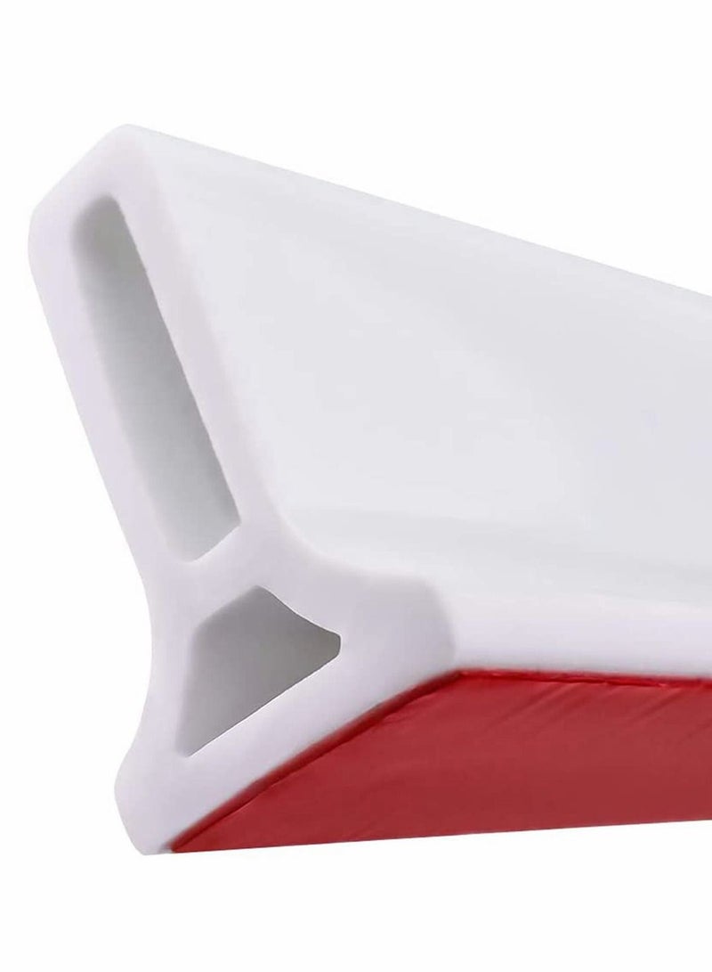 Excefore شريط ختم ذاتي اللصق لسدود المياه القابلة للطي لحمام المطبخ والحمام وحوض الاستحمام وأرضية الدش ، شريط مانع للتدفق مضاد للماء بطول 39 إنش - Image 1