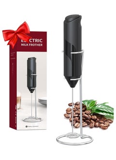 Electric Milk Frother Handheld, Mini Whisk Foam Maker, Drink Mixer for Coffee, Milk, Lattes, Cappuccino Cream, Matcha. (Multicolour)