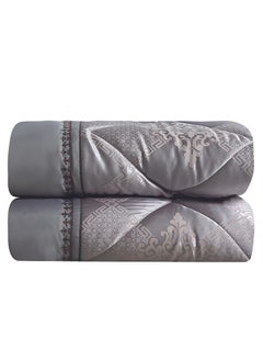 Stargold Comforter Set Extra Soft Lace Jacquard Comforter King Size Microfiber Printed 8 Pieces Set  - Image 2