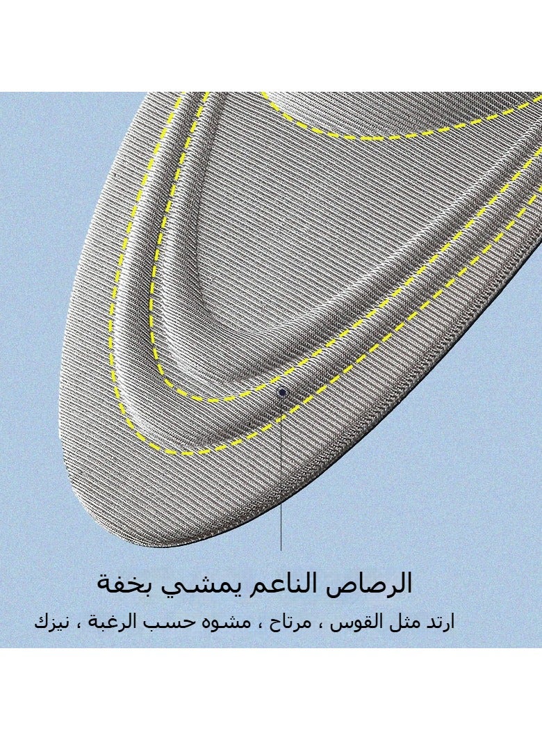 Brand new size 39-44 can be cut to size for men, relieve foot pain massage pad, shock absorption standing all day, suitable for walking, running and hiking, soft gel insole, comfortable for sports shoes and work boots - Image 4