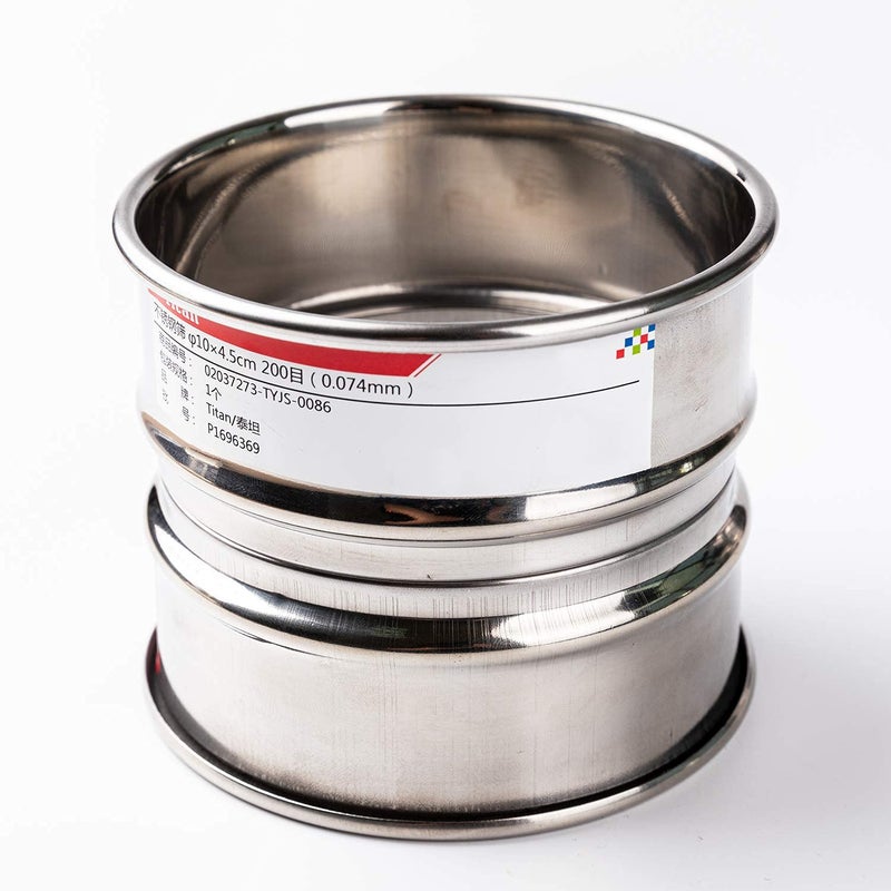 ADAMAS-BETA φ10×4.5cm 250 Mesh 304 Stainless Lab Sieves Economy Test Sieve 304 Stainless Steel Wire Cloth（0.061mm） - Image 5