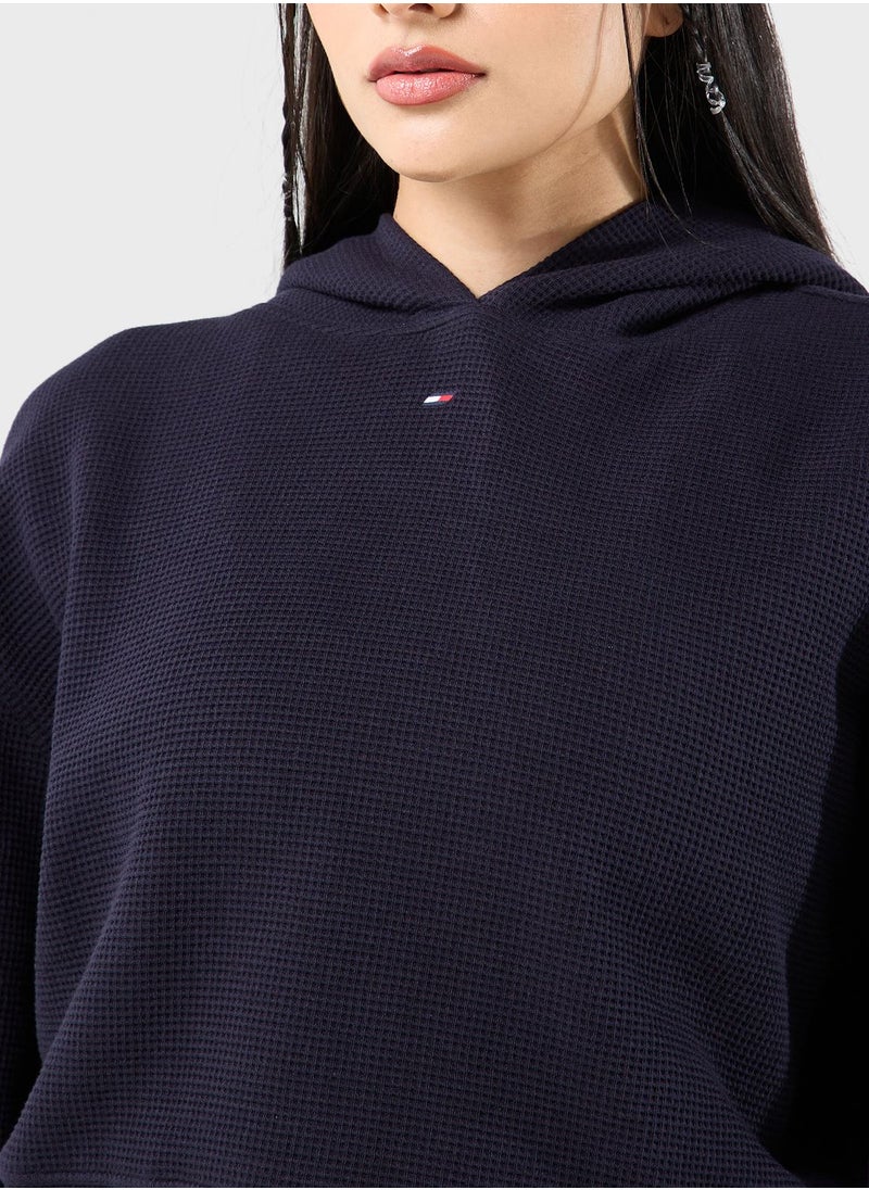 TOMMY HILFIGER - Knitted Hoodie - Image 1