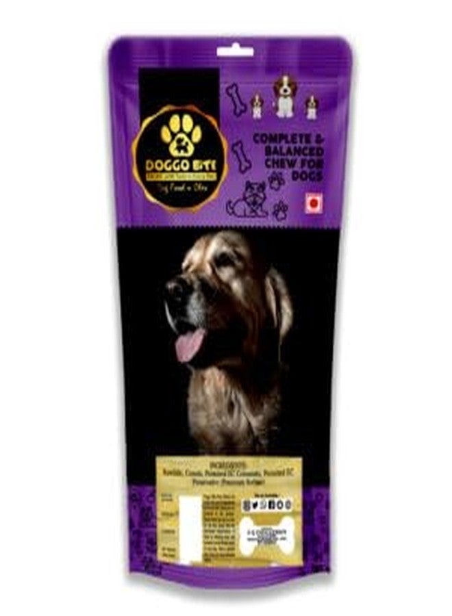 DOGGO BITE Natural Dog Treats Pressed Chew Bone, 500gm 6 Inch (Buy 1 Get 1 Free) for Medium/Large Breeds 11-45 Kg - Total 1 Kg Pack (Approximately 8 Chews) - Image 2