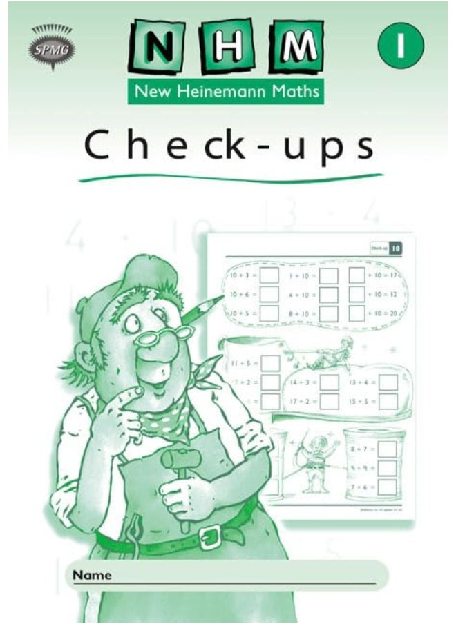 New Heinemann Maths Yr1, Check-up Workbook (8 Pack)  - Image 1