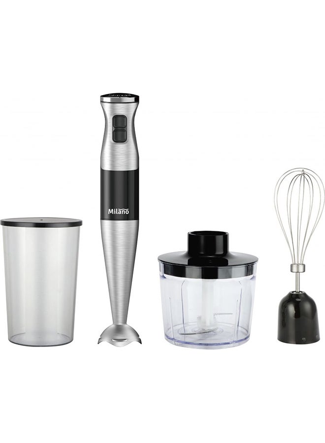 DANUBE HOME Milano Hand Blender 1000W – Powerful Speed Handheld Blender for Smoothies, Soups & Sauces, Easy to Use and Clean, Durable Stainless Steel Blades, Ideal Kitchen Appliance